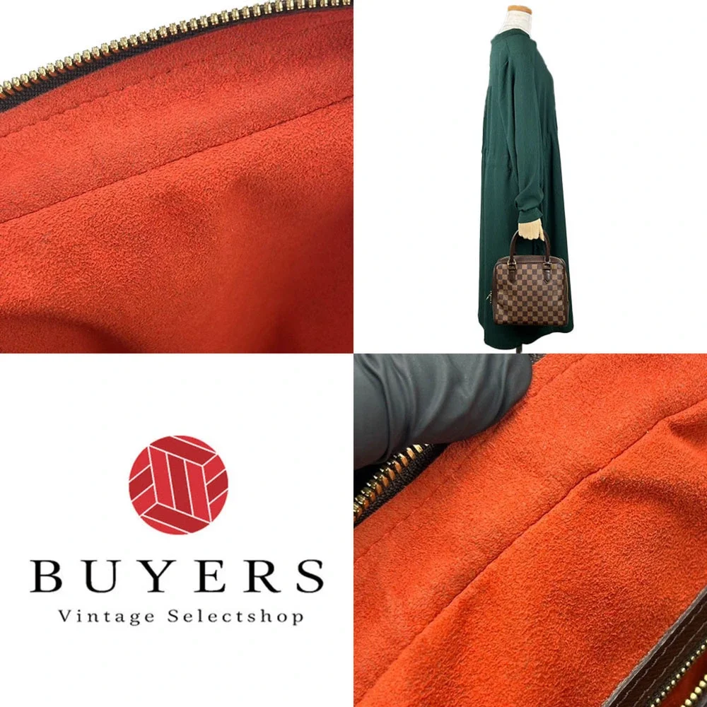 LOUIS VUITTON Brown Damier Leather Bag